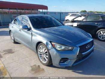  Salvage INFINITI Q50