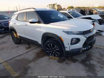  Salvage Chevrolet Trailblazer