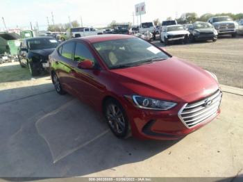  Salvage Hyundai ELANTRA