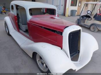  Salvage Chevrolet 2 Door Coupe