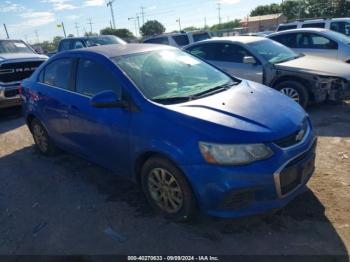  Salvage Chevrolet Sonic