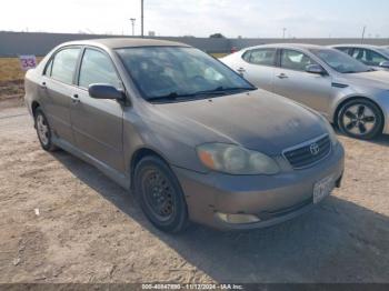  Salvage Toyota Corolla