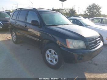  Salvage Toyota Highlander