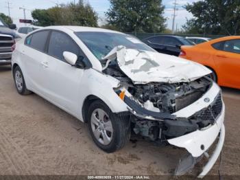  Salvage Kia Forte