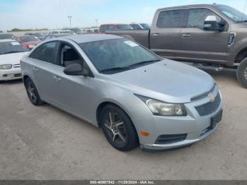  Salvage Chevrolet Cruze