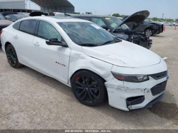  Salvage Chevrolet Malibu