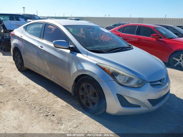  Salvage Hyundai ELANTRA