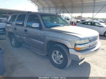  Salvage Chevrolet Tahoe