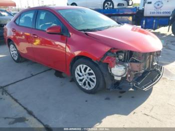  Salvage Toyota Corolla