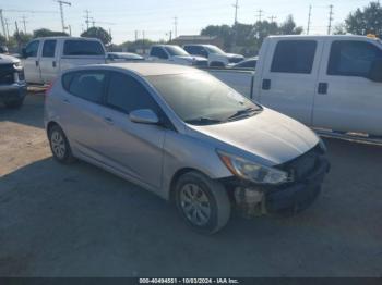  Salvage Hyundai ACCENT