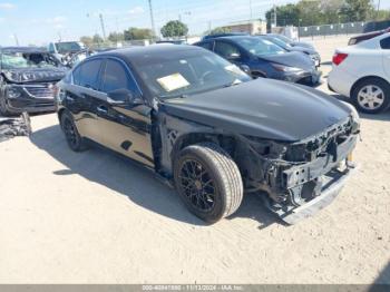  Salvage INFINITI Q50