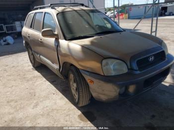  Salvage Hyundai SANTA FE