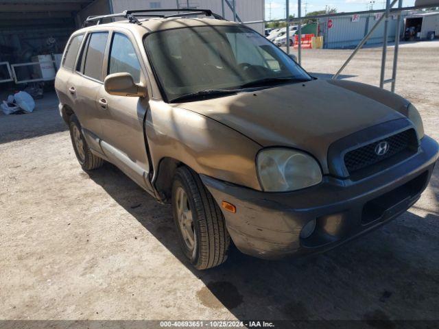  Salvage Hyundai SANTA FE