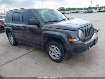  Salvage Jeep Patriot