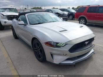  Salvage Ford Mustang