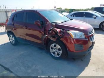  Salvage Chevrolet Trax