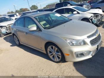  Salvage Chevrolet Cruze