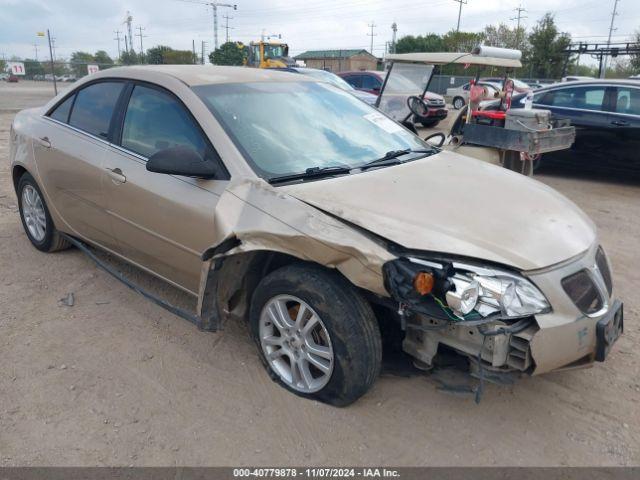  Salvage Pontiac G6