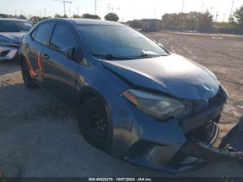  Salvage Toyota Corolla