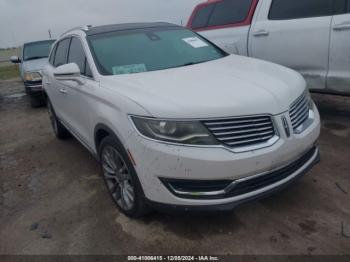  Salvage Lincoln MKX