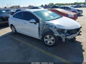  Salvage Chevrolet Cruze