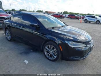  Salvage Chrysler 200