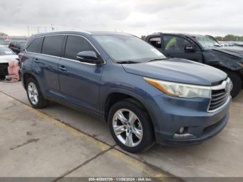  Salvage Toyota Highlander