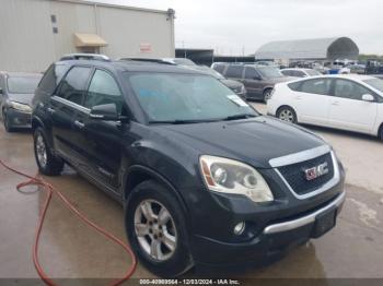  Salvage GMC Acadia