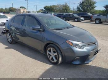  Salvage Toyota Corolla