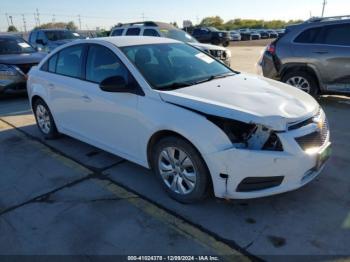  Salvage Chevrolet Cruze