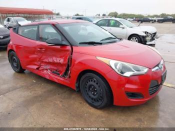  Salvage Hyundai VELOSTER