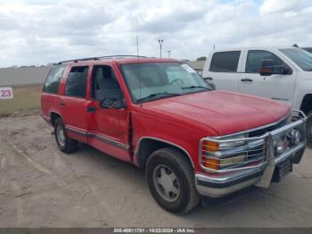  Salvage Chevrolet Tahoe