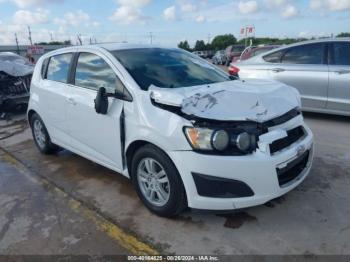  Salvage Chevrolet Sonic