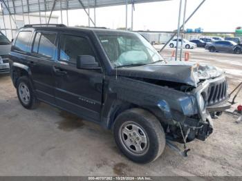  Salvage Jeep Patriot