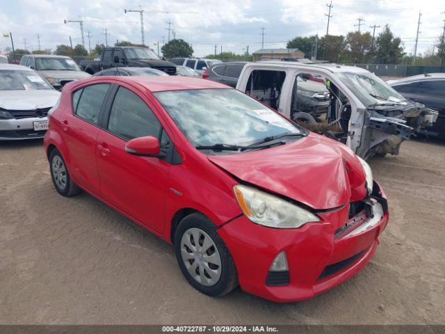  Salvage Toyota Prius c