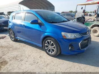  Salvage Chevrolet Sonic