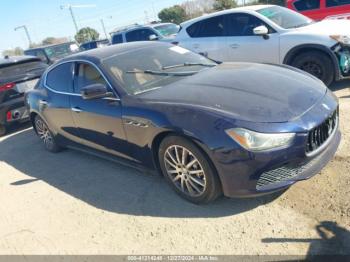  Salvage Maserati Ghibli