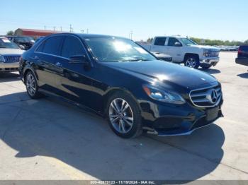  Salvage Mercedes-Benz E-Class