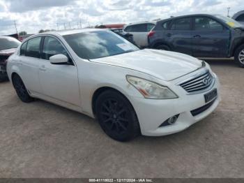  Salvage INFINITI G37