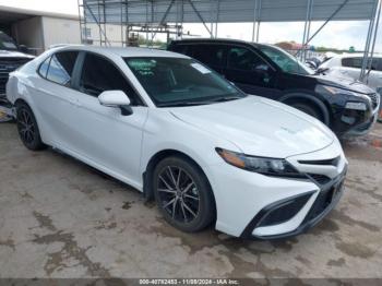  Salvage Toyota Camry