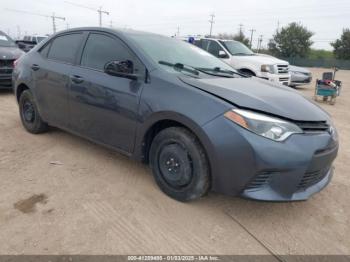  Salvage Toyota Corolla