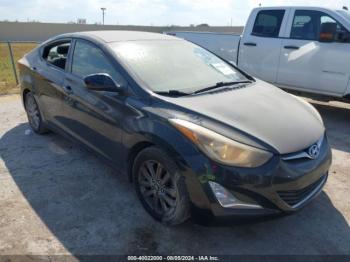  Salvage Hyundai ELANTRA