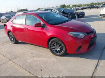  Salvage Toyota Corolla