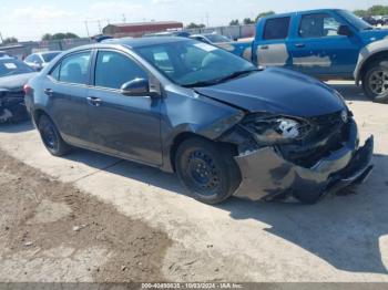  Salvage Toyota Corolla