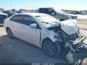  Salvage Toyota Camry