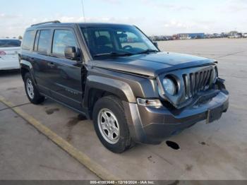  Salvage Jeep Patriot