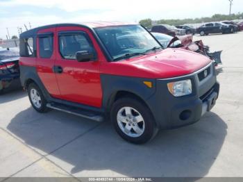  Salvage Honda Element