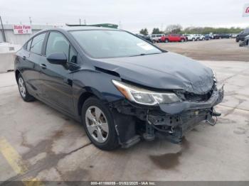  Salvage Chevrolet Cruze