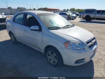  Salvage Chevrolet Aveo