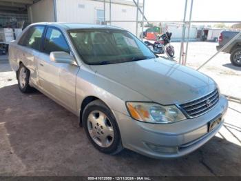  Salvage Toyota Avalon